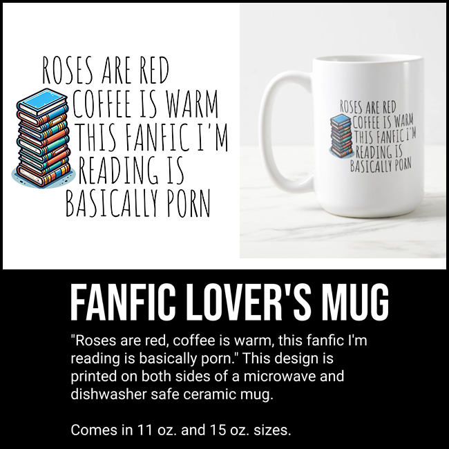 Fanfic smut lover's mug