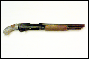 Eric Harris' pump action shotgun